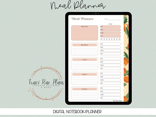 Digital Meal Planner