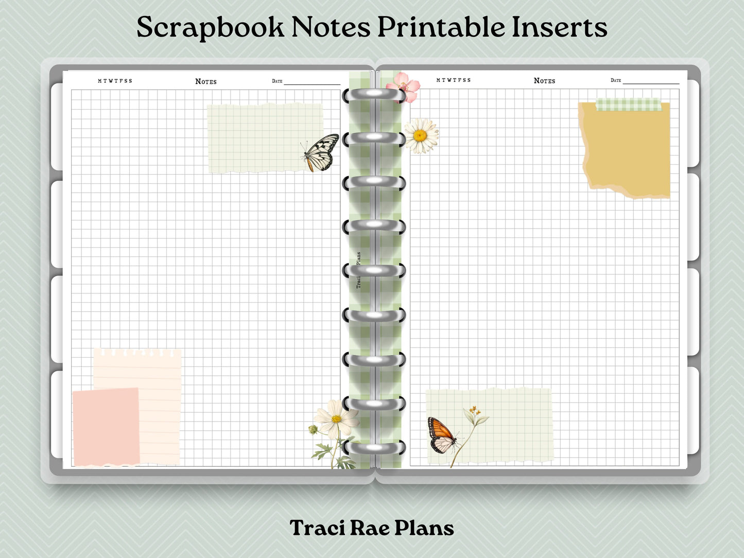 Printable Inserts - Scrapbook Notes