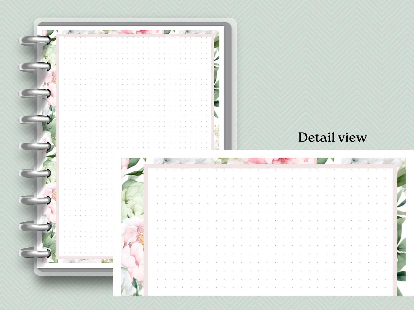 Printable Inserts - Blooming Serenity Notes