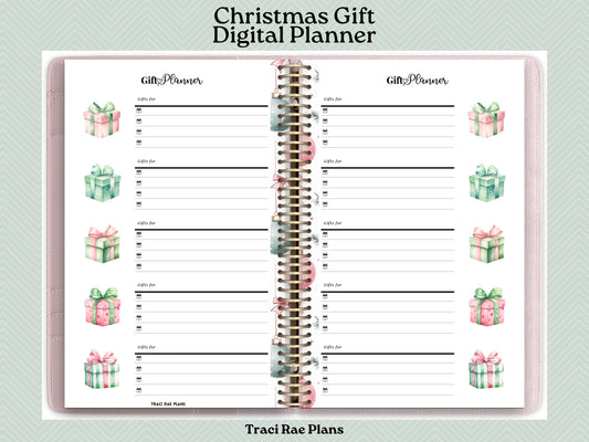 Christmas Gift Digital Planner