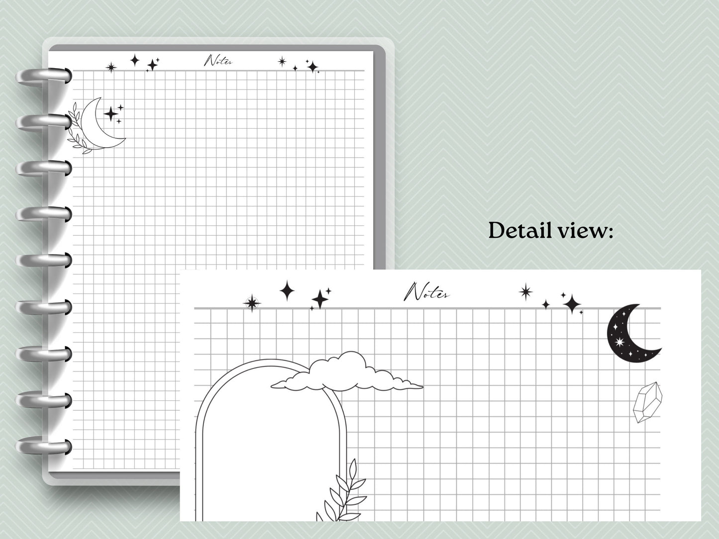 Printable Inserts - Celestial Notes