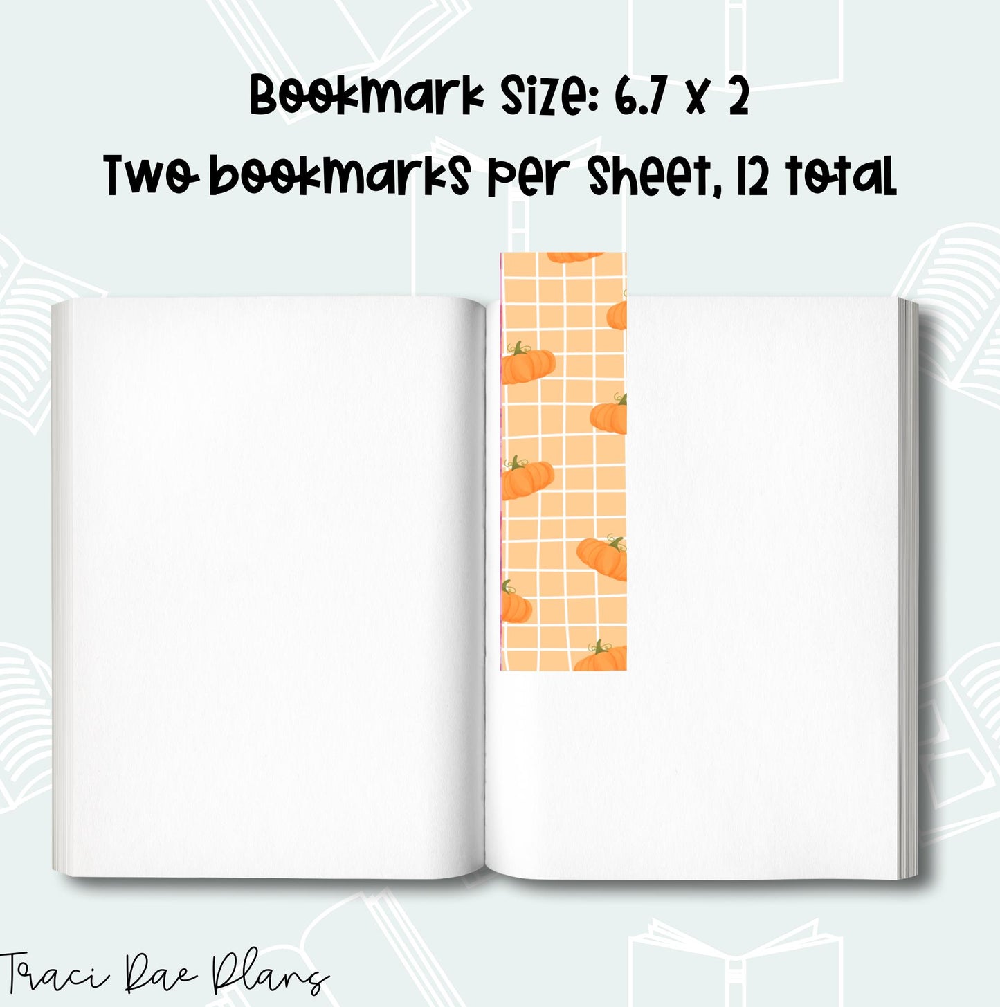 Printable Bookmark Bundle - Cozy Fall