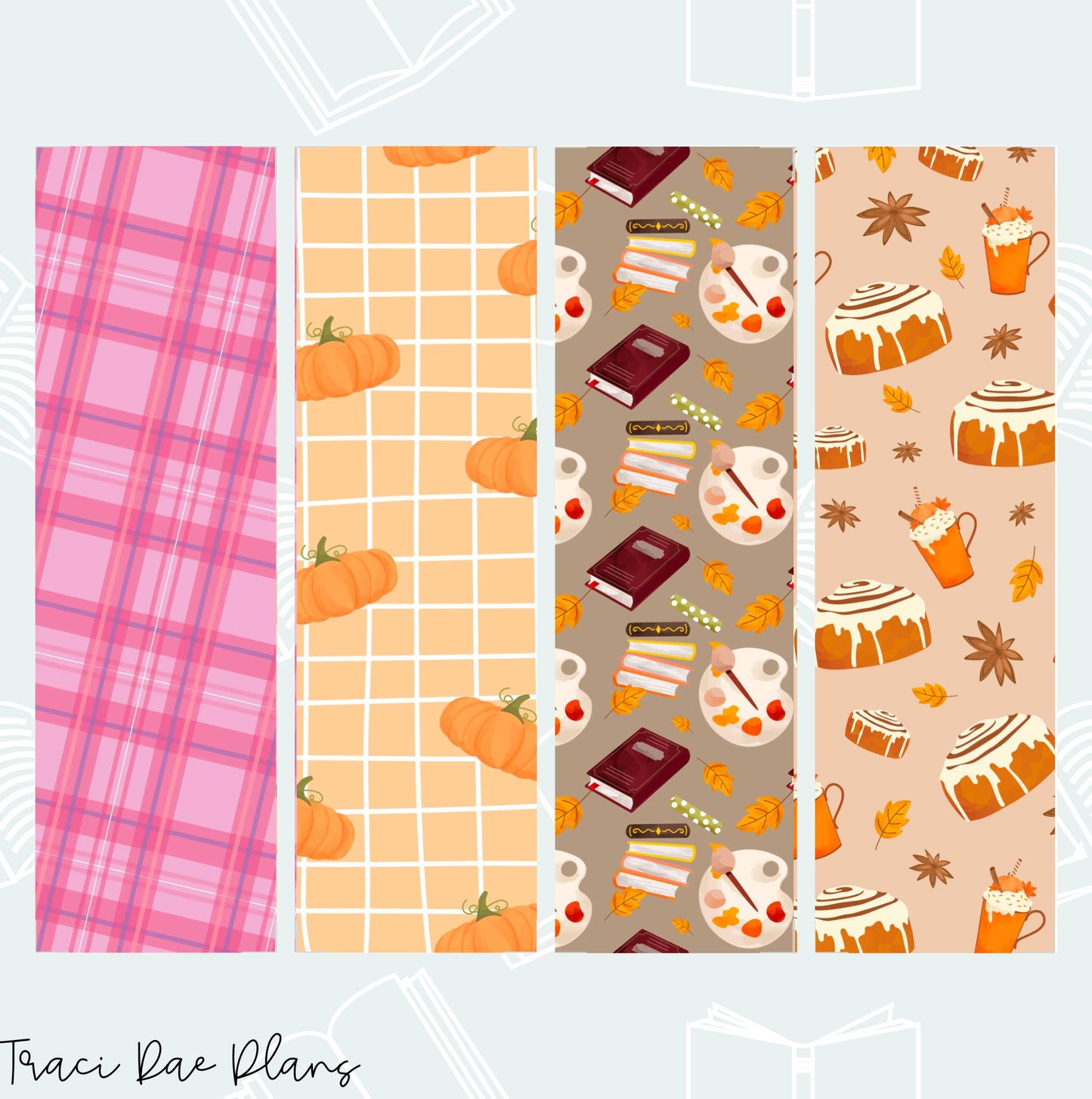 Printable Bookmark Bundle - Cozy Fall